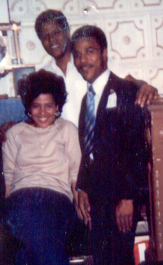 Mysister Rose,,late brother George & me