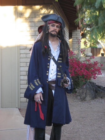 Collin as Jack Sparrow