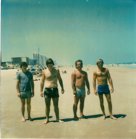 Friends on Daytona Beach 1983