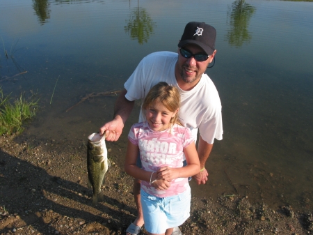 me and lexi with bass