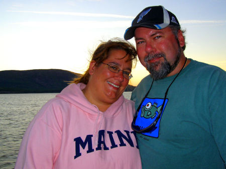 Shannon & Janet in Maine