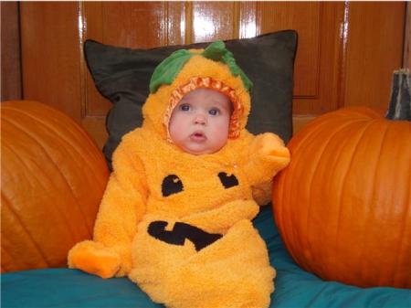 Henry's first Halloween