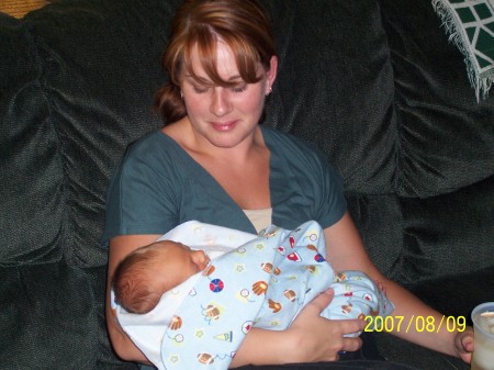 Justin and Aunt Jamie