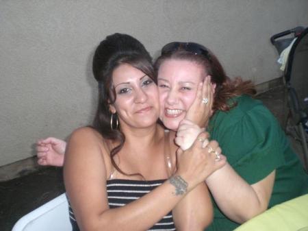 MY SISTER INLAW LYDIA & I......9/27/2008