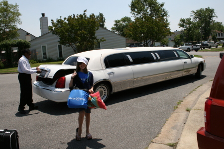 Limo´s here