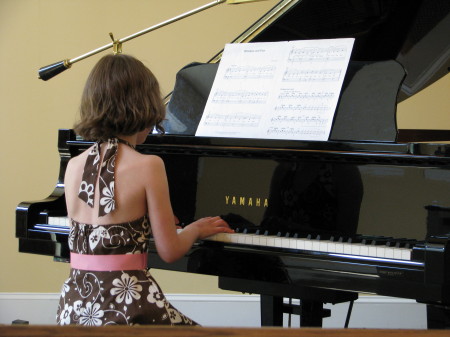 Lily's piano recital