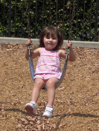 Sammy on the playground