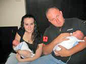 My Son & Daughter-inLaw with the boys