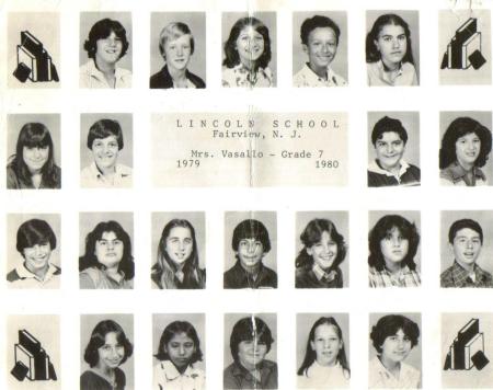 Lincoln School 7th grade 1979