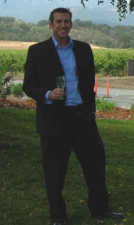 at a winery for a wedding
