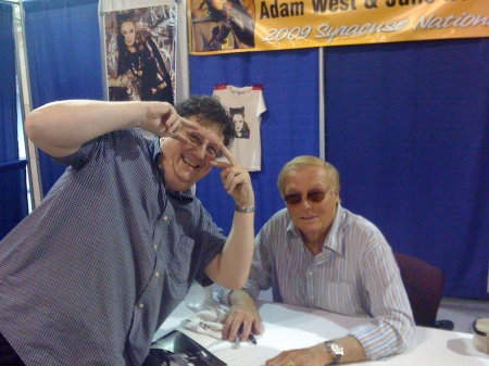 Me with Adam West