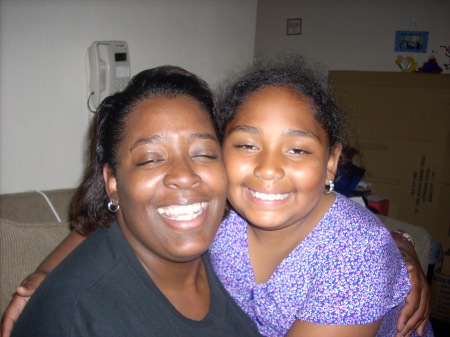 This is my 9 year old, Jaidda Belle and me