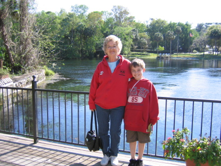 Mom and Chase at Silver Springs