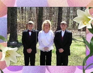 Me and my twin Step Sons Eric and Derek