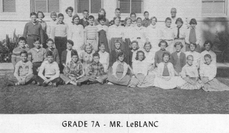 Mr LeBlanc's 7-A class