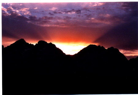 Teton Sunset 2008