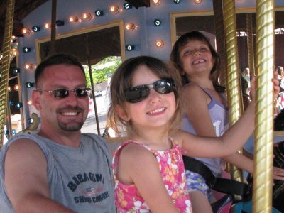 Me and the girls at Darien Lake