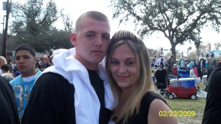 Kristopher and Girlfriend Tiffany