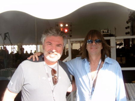 Frank with Pat Travers