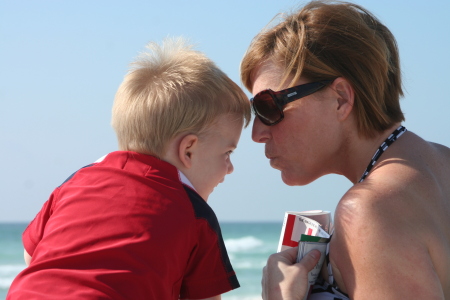 Ginny & Sully at the Beach