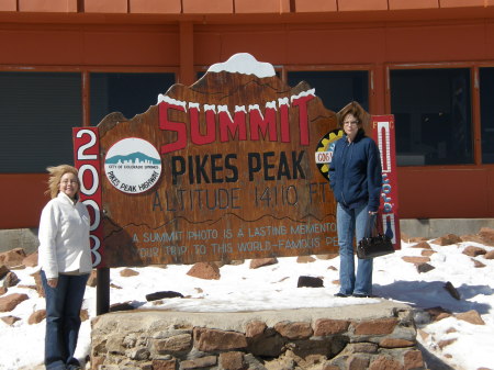 Pikes Peak 14,110 feet elevation