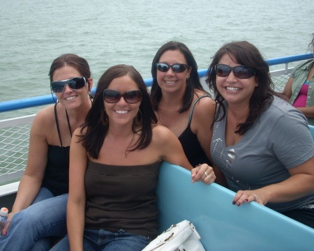 girls on ferry