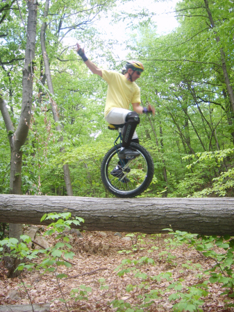 Mountain Unicycling - Ramapo Reservation