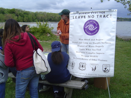 Running a Leave No Trace booth