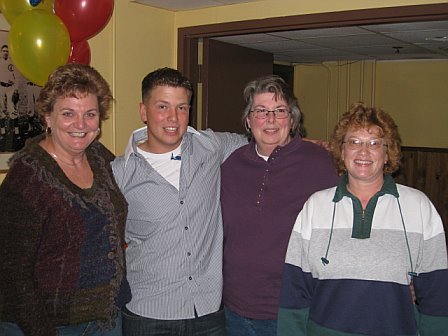 David with his Aunts
