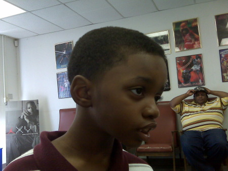 Man-Man w/ fresh cut & taper!