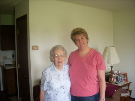 Grandma Wood and I