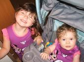 my granddaughters Samantha & Riley