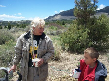 Aunt CJ and Duncan.