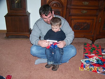 Daddy and Nathan 2007