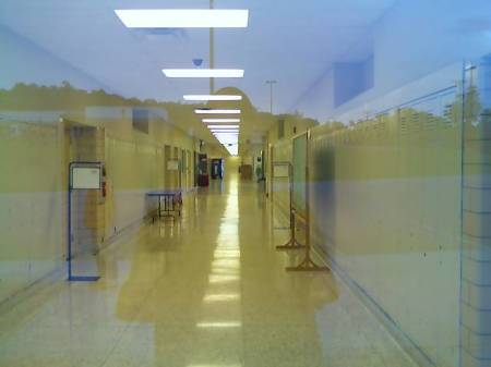 Hallway near Mrs. Hudson's room