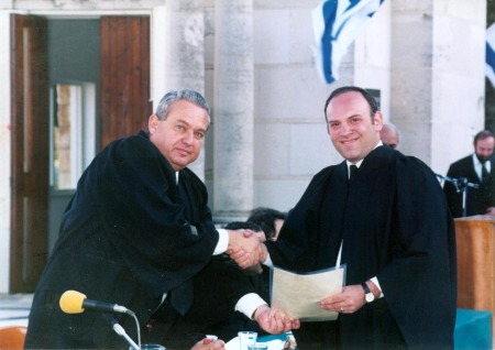 Admission to the Israel Bar in 1994