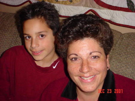 Susan and youngest son, Joseph (age 10) 2001