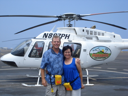 Helicopter ride in Hawaii - Sept 2008
