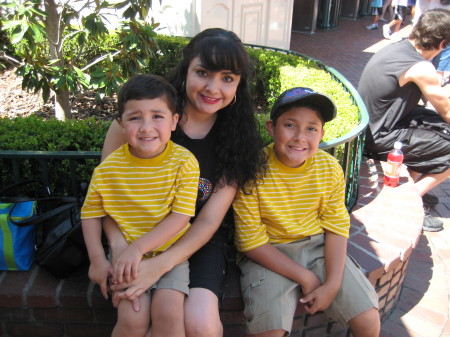 My sister Rocio, Ricky & Joaquin