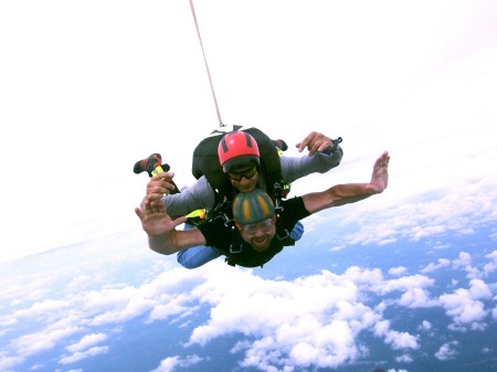 Free falling at 120 MPH!