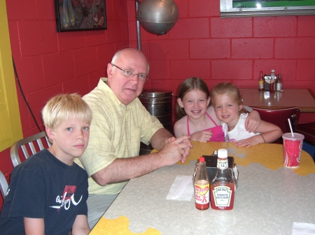 Den with Grandkids July 2008 Mt Pleasant, SC