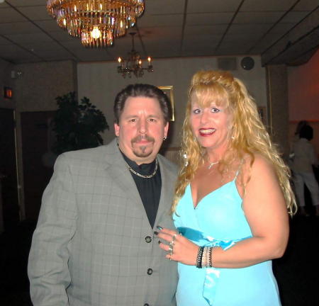 me n john at a wedding