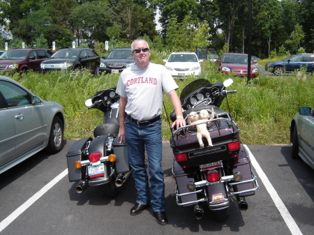 At Gettysburg Bike Week, 2009