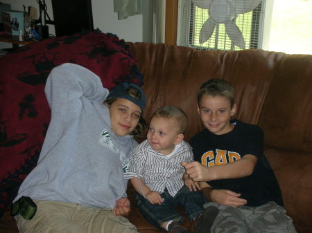 My daughter Emily, Collin and newphew Nick