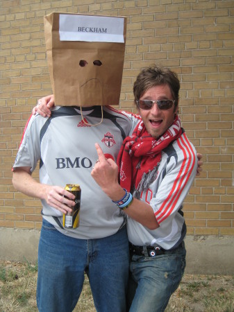 Messing around at TFC v LA Galaxy