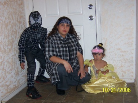 my kids and me halloween 2007