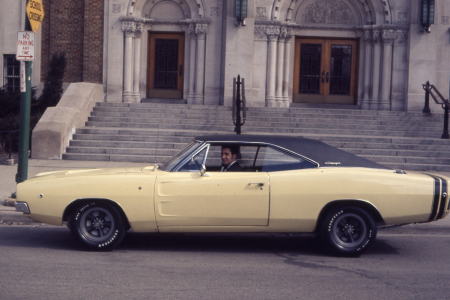 Jim In His 1968 Dodge Charger RT