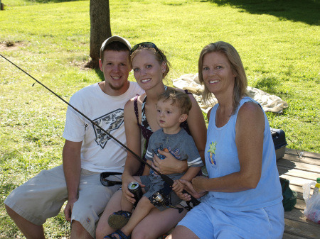 Daughter, Her Boyfriend, Grandson& Me Aug2008