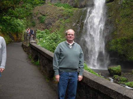 Me at Multnomah Falls