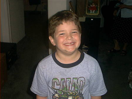 MY SON MICHAEL SOME YEARS AGO